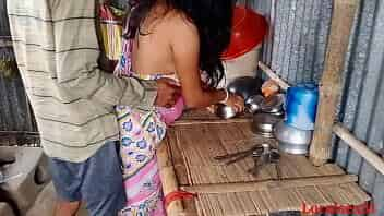 Desi Bhabi Kitchen Fuck